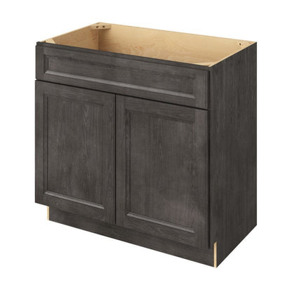 Maui 36" Single Sink Base Freestanding Bathroom Vanity, Slate