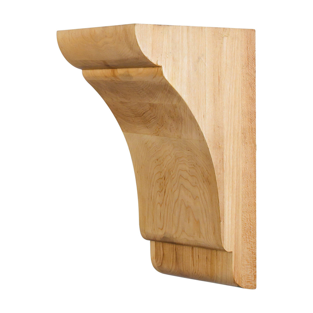 Minimalist Wood Corbel, 5" x 6" x 10"