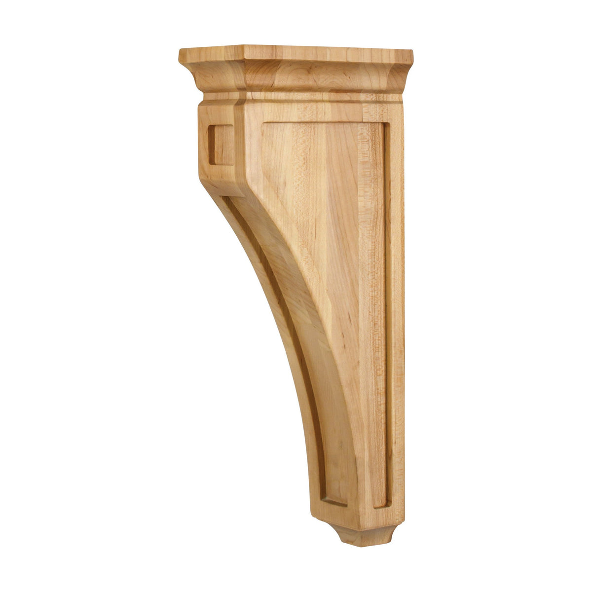 Mission Style Wood Bar Bracket, 3" x 6" x 14"
