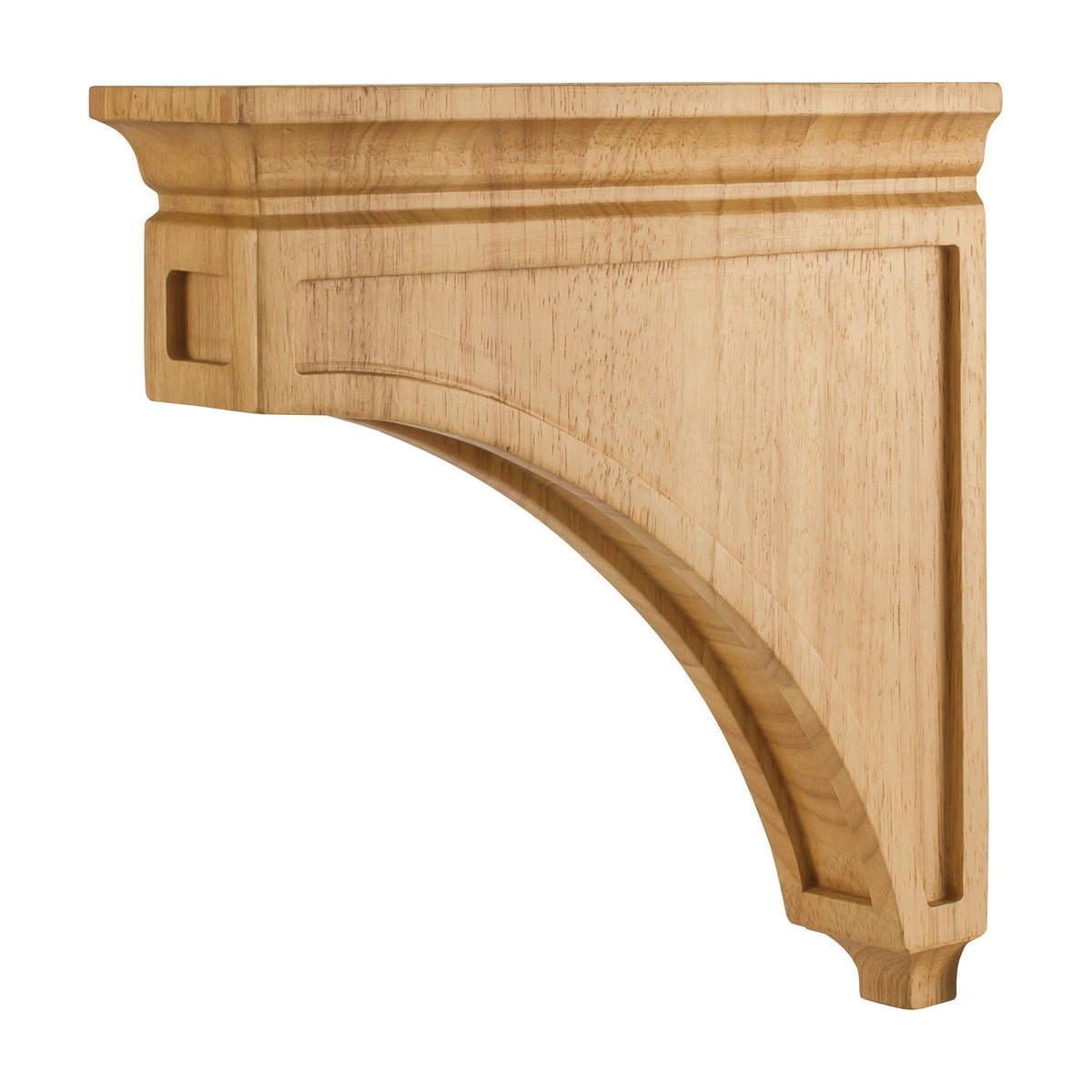 Mission Style Wood Bar Bracket, 3" x 12" x 12"