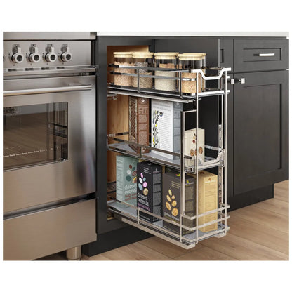 Morgan STORAGE WITH STYLE® Metal "No Wiggle" Soft-close Base Pullout