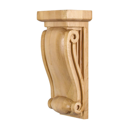 Neo Gothic Wood Corbel, 4-1/2" x 3" x 10"
