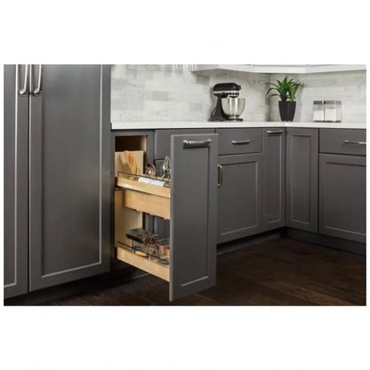 Octavia "No Wiggle" Utensil Bin Soft-close Base Cabinet Pullout