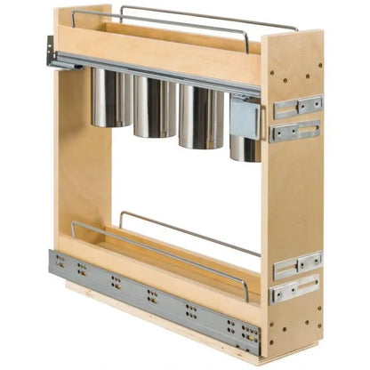 Octavia "No Wiggle" Utensil Bin Soft-close Base Cabinet Pullout