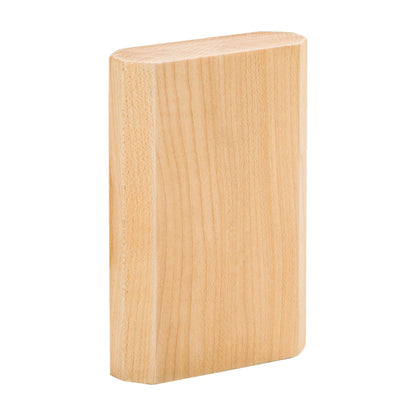 Plain Traditional Wood Transition Block, alternate view
