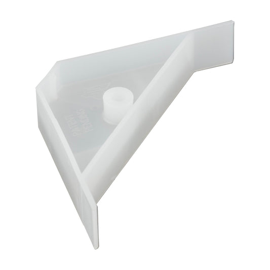 Plastic Corner Brace, Clear