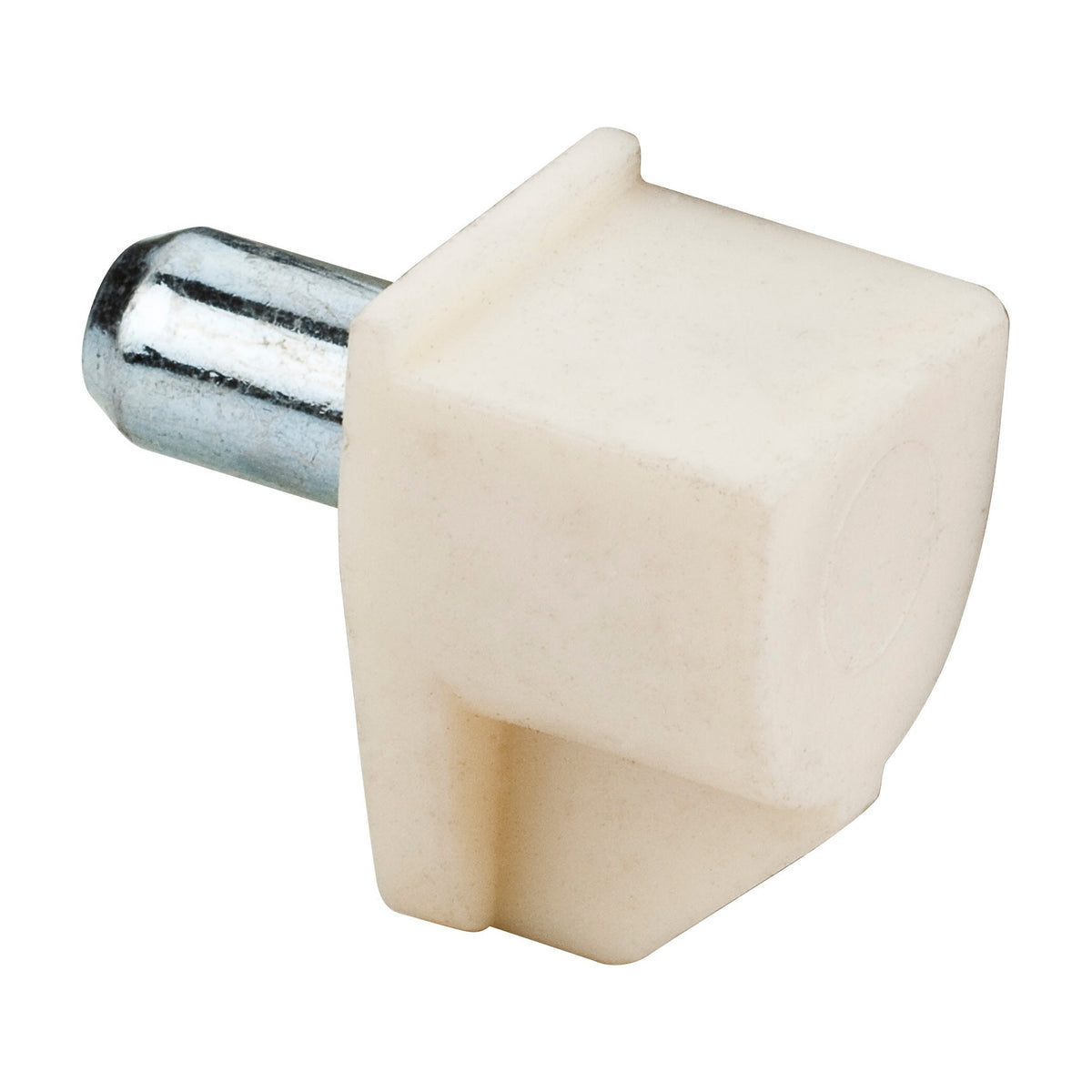 Plastic Shelf Support with 5 mm Steel Pin, Almond, Box of 100 (Full Carton)