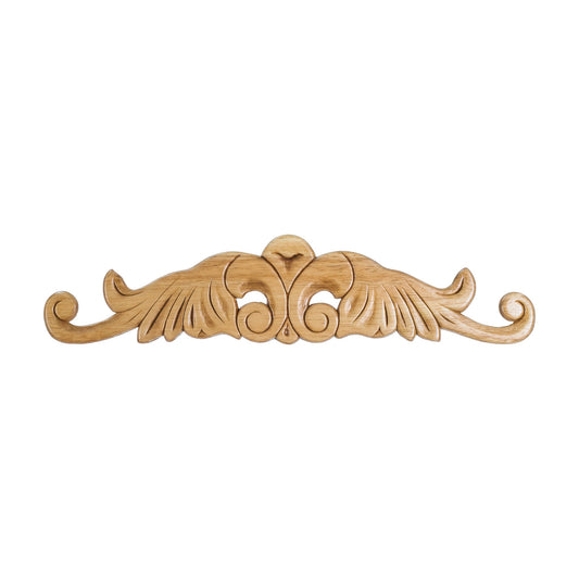 Pressed Nouveau Wood Onlay, 20-1/4" x 5/16" x 4-1/2"
