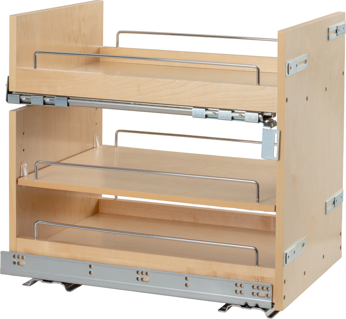 Prudence No Wiggle Soft-close Under Drawer Base Pullout, 14 inch