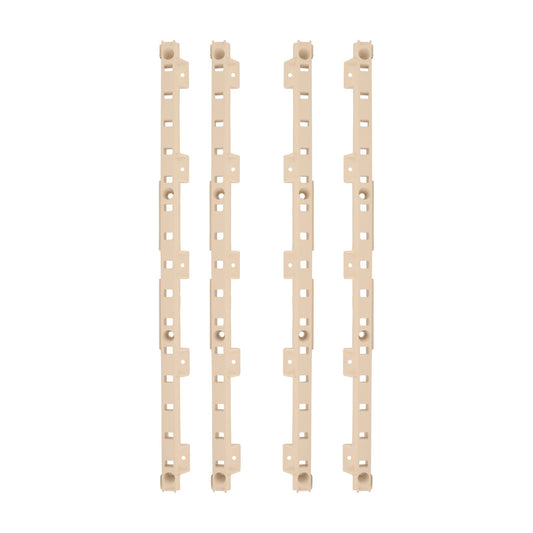 Quick Tray Roll-Out Tray Pilaster in Almond