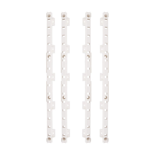Quick Tray Roll-Out Tray Pilaster in White