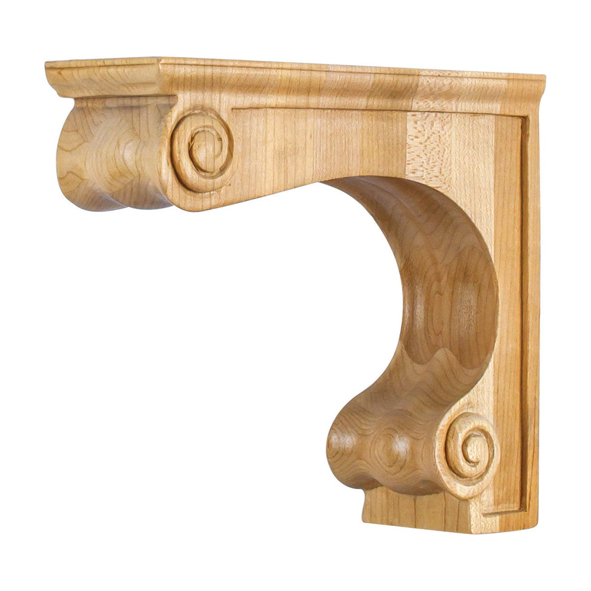 Range Hood Wood Corbel, 2-5/8" x 8" x 7"