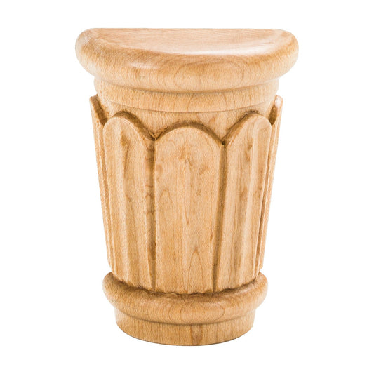 Reed Traditional Wood Capital, 3-5/8" x 2-5/8" x 1-5/16"