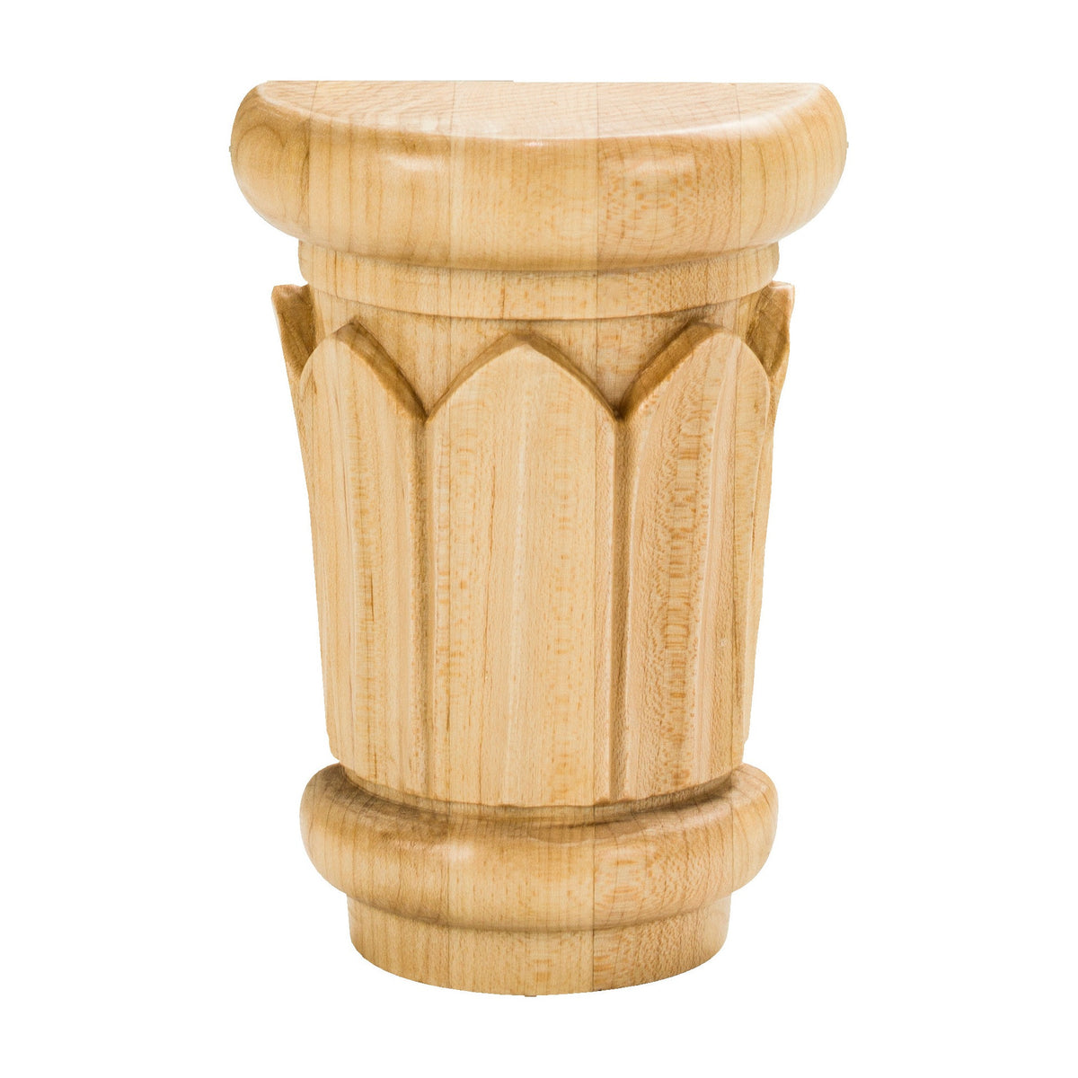 Reed Traditional Wood Capital, 4-13/16" x 3-7/16" x 1-3/4"