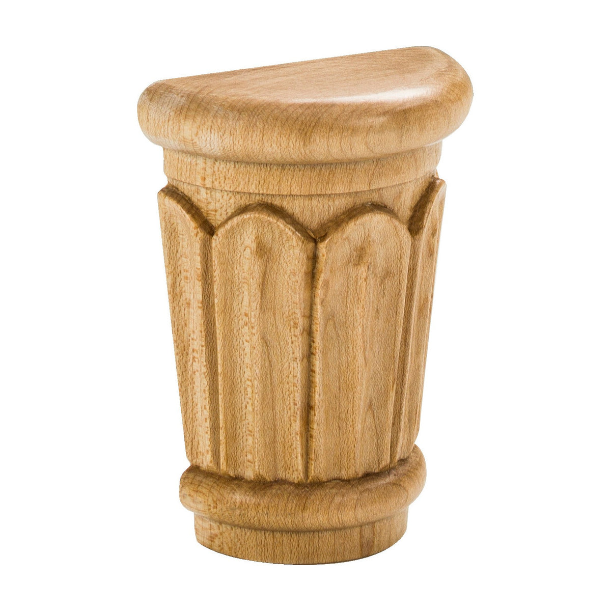 Reed Traditional Wood Capital, alternate view