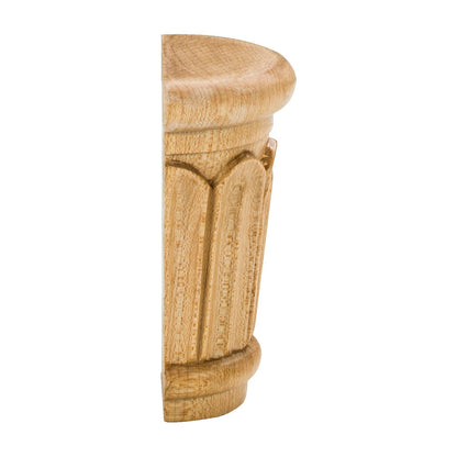 Reed Traditional Wood Capital, alternate view