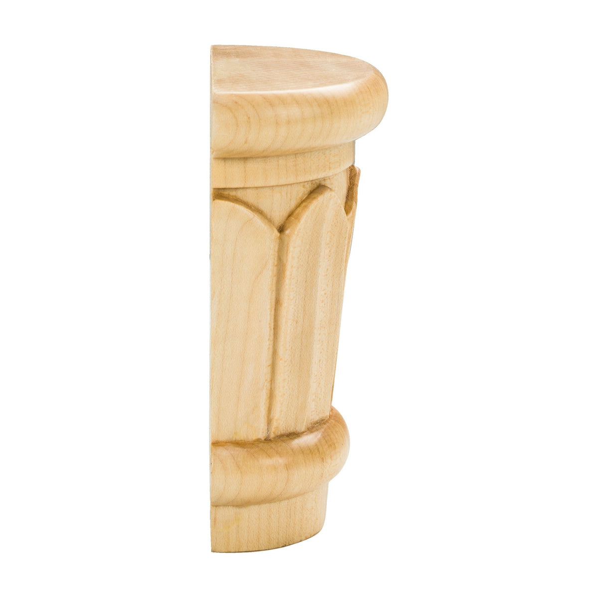Reed Traditional Wood Capital, alternate view