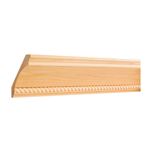 Rope Crown Moulding, 4-7/8" x 3/4" x 8 ft stick