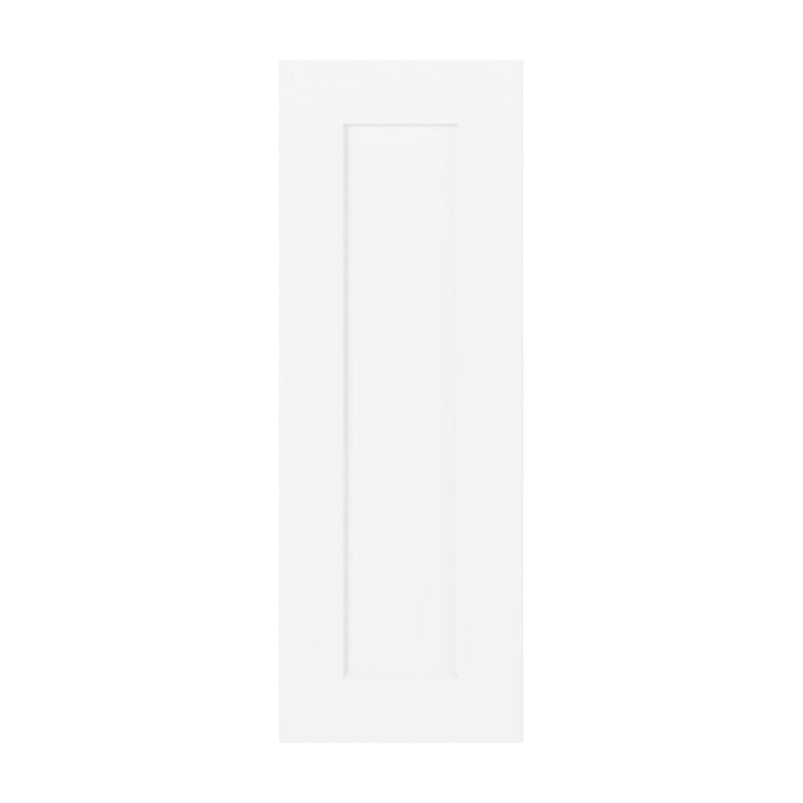 12"W Base Cabinet Door with No Hinge Bore in Catalina Polar White