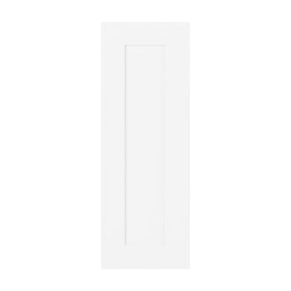 12"W Base Cabinet Door with No Hinge Bore in Catalina Polar White