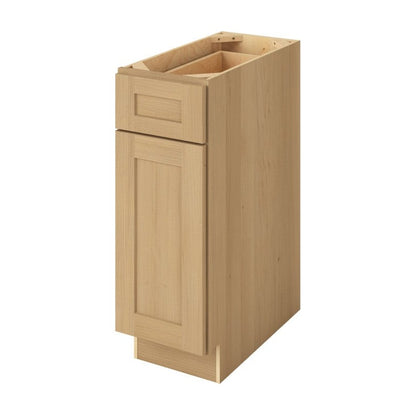 12"W Base Cabinet with One Door and One Drawer in Catalina Sandstone