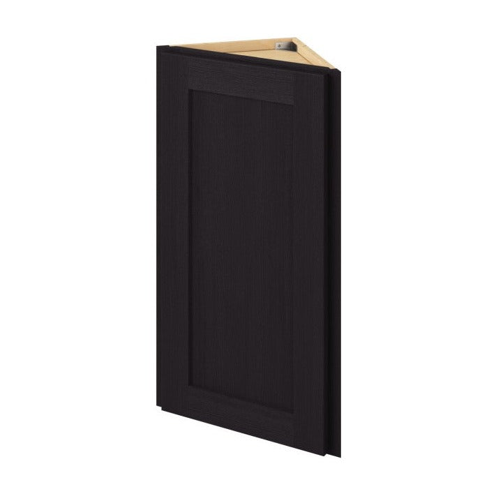 12"W x 30"H Wall End Cabinet with Single Door and Two Shelves in Catalina Espresso