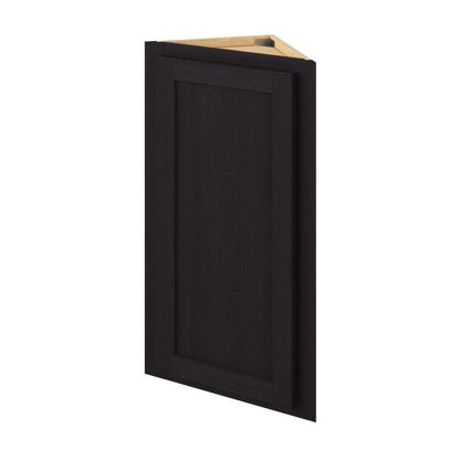 12"W x 30"H Wall End Cabinet with Single Door and Two Shelves in Hatteras Espresso