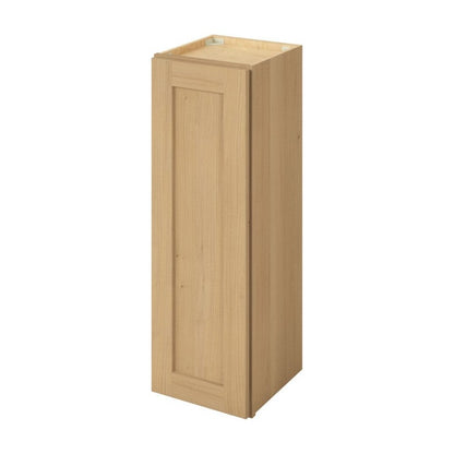 12"W x 36"H Wall Cabinet with Single Door and Two Shelves in Catalina Sandstone