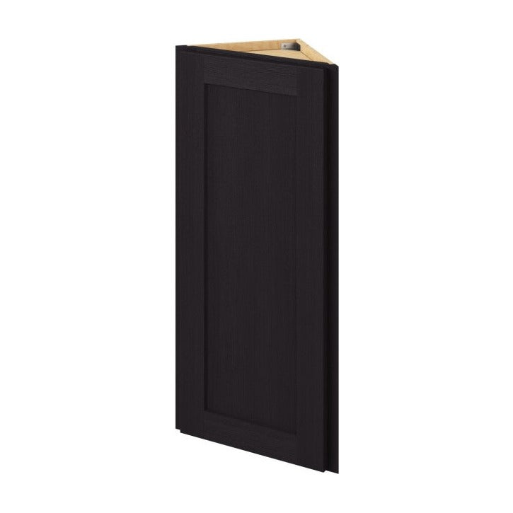 12"W x 36"H Wall End Cabinet with Single Door and Two Shelves in Catalina Espresso
