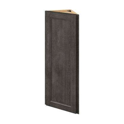 12"W x 42"H Wall End Cabinet with Single Door and Three Shelves in Maui Slate