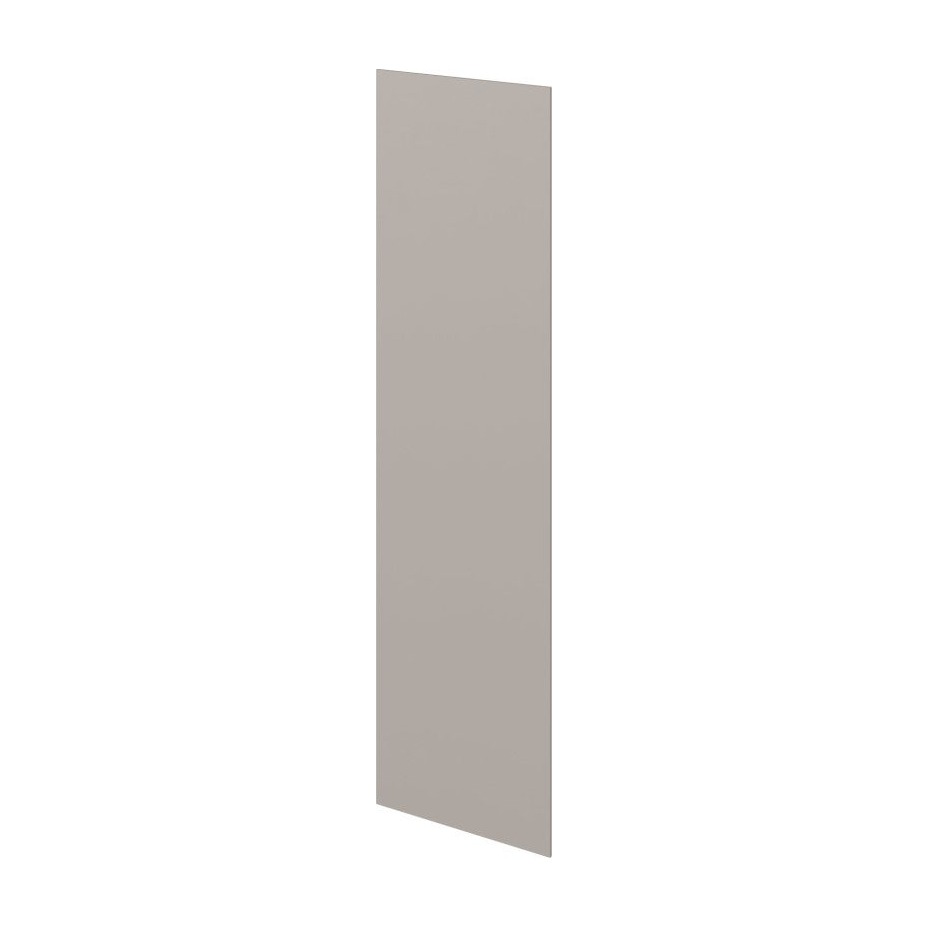 12"W x 42"H Wall End Panel in Pebble Grey