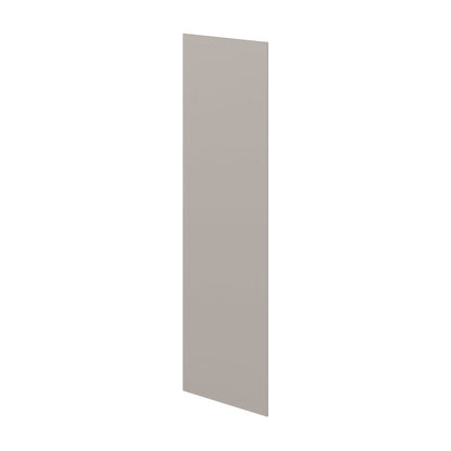 12"W x 42"H Wall End Panel in Pebble Grey