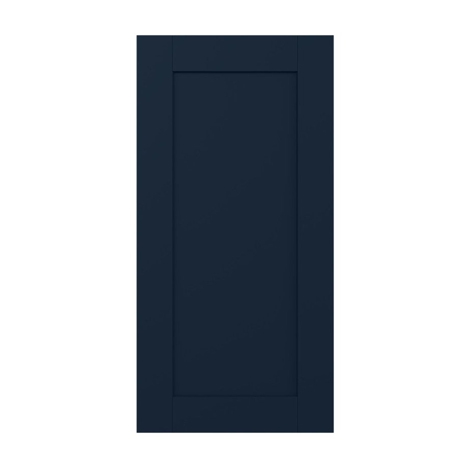 15"W Base Cabinet Door with No Hinge Bore in Catalina Nautical Blue