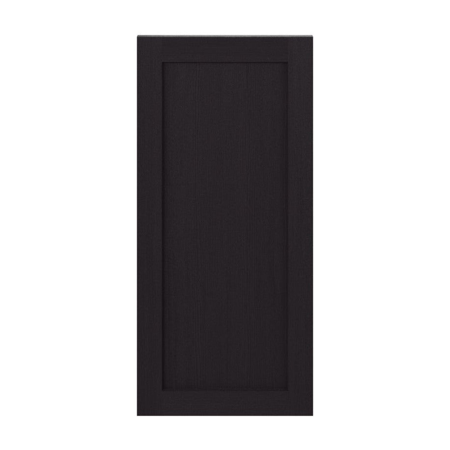 15"W Base Cabinet Door with No Hinge Bore in Hatteras Espresso