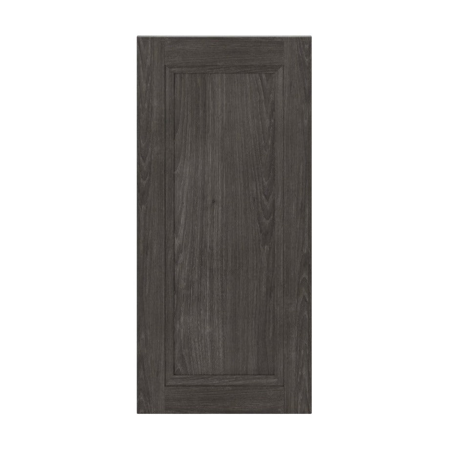 15"W Base Cabinet Door with No Hinge Bore in Maui Slate