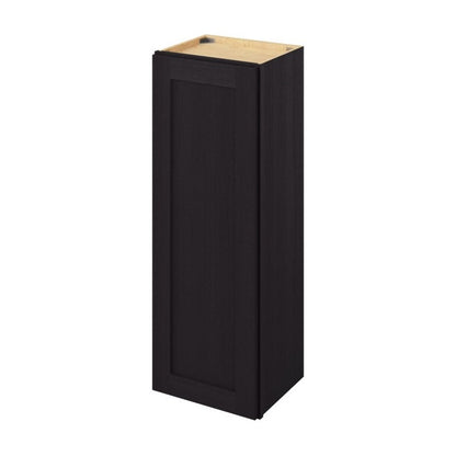 15"W x 42"H Wall Cabinet with Single Door and Three Shelves in Catalina Espresso