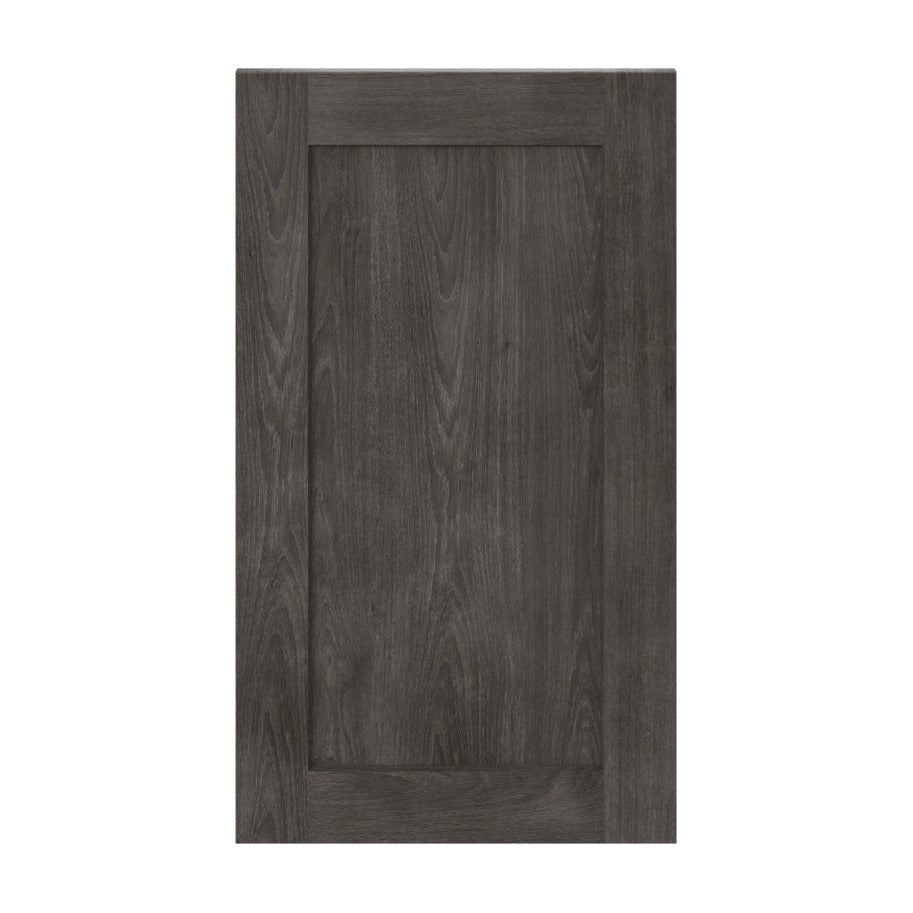 18"W Base Cabinet Door with No Hinge Bore in Catalina Slate