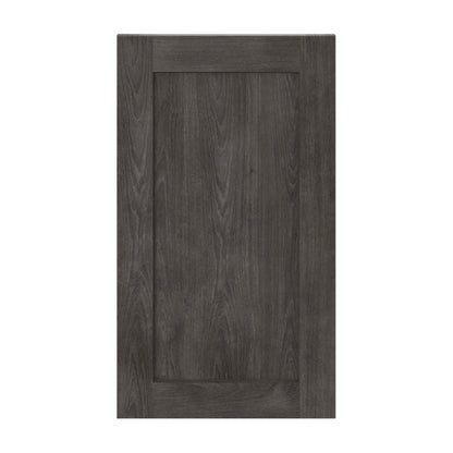 18"W Base Cabinet Door with No Hinge Bore in Catalina Slate