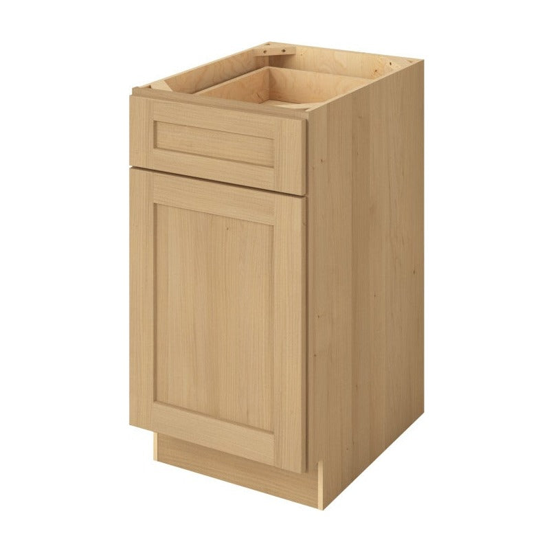 18"W Base Cabinet with One Door and One Drawer in Catalina Sandstone