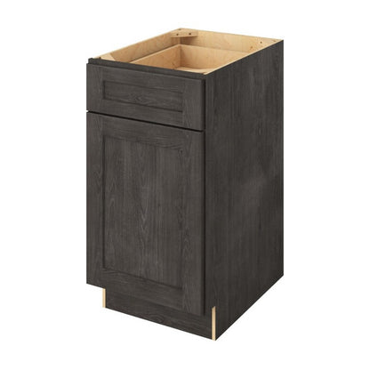 18"W Base Cabinet with One Door and One Drawer in Catalina Slate