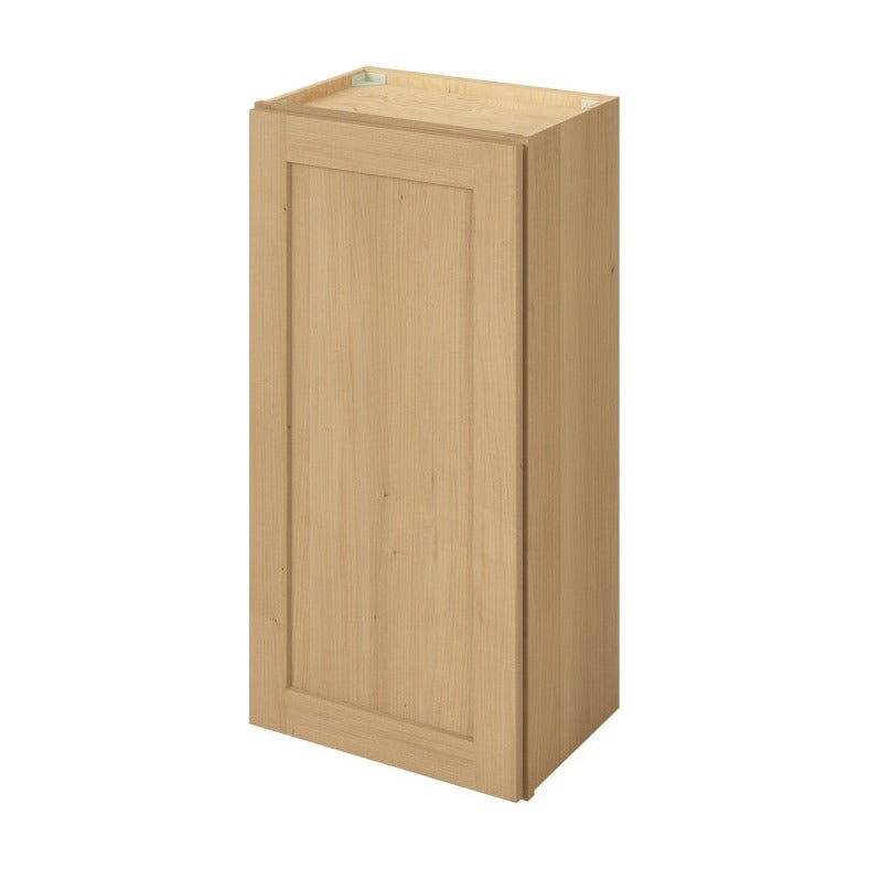 18"W x 36"H Wall Cabinet with Single Door and Two Shelves in Catalina Sandstone
