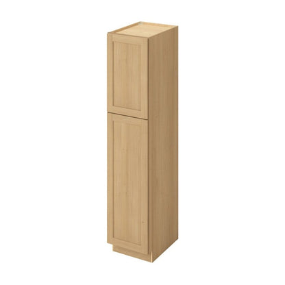 18"W x 84"H Pantry Cabinet with Double Doors and Six Shelves in Catalina Sandstone