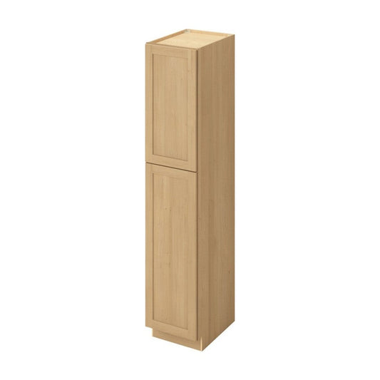 18"W x 90"H Pantry Cabinet with Double Doors and Six Shelves in Catalina Sandstone