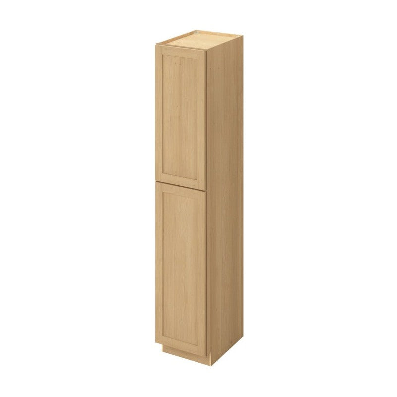 18"W x 96"H Pantry Cabinet with Double Doors and Six Shelves in Catalina Sandstone