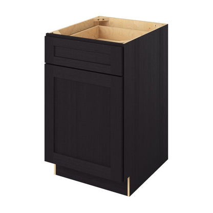 21"W Base Cabinet with One Door and One Drawer in Catalina Espresso