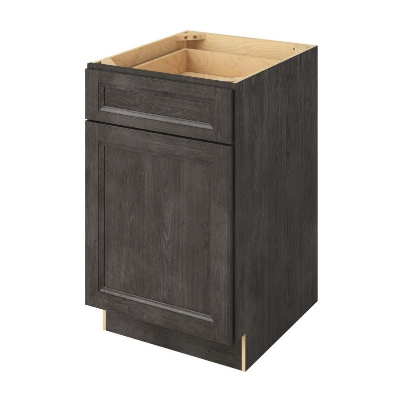 21"W Base Cabinet with One Door and One Drawer in Maui Slate