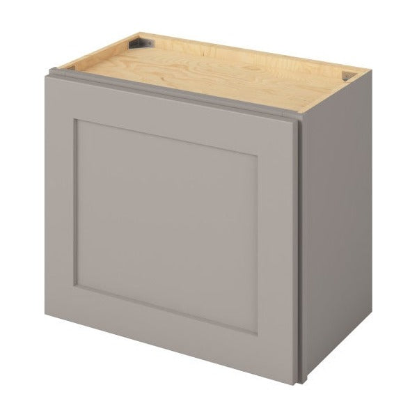 21"W x 18"H Wall Cabinet with Single Door in Catalina Pebble Grey