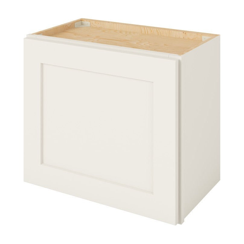 21"W x 18"H Wall Cabinet with Single Door in Catalina Shell White