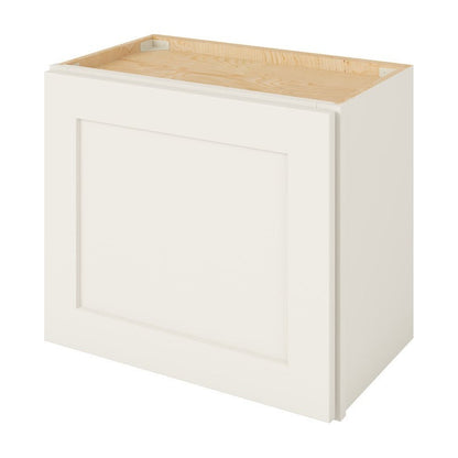 21"W x 18"H Wall Cabinet with Single Door in Catalina Shell White
