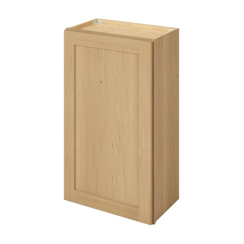 21"W x 36"H Wall Cabinet with Single Door and Two Shelves in Catalina Sandstone